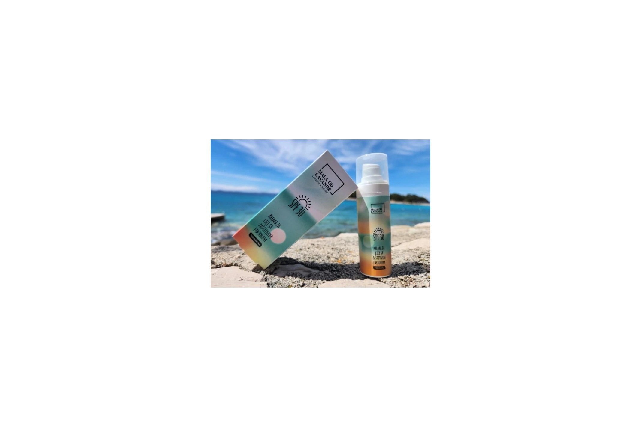 Tonirana krema za lice SPF30 | Prirodna kozmetika Mala od lavande