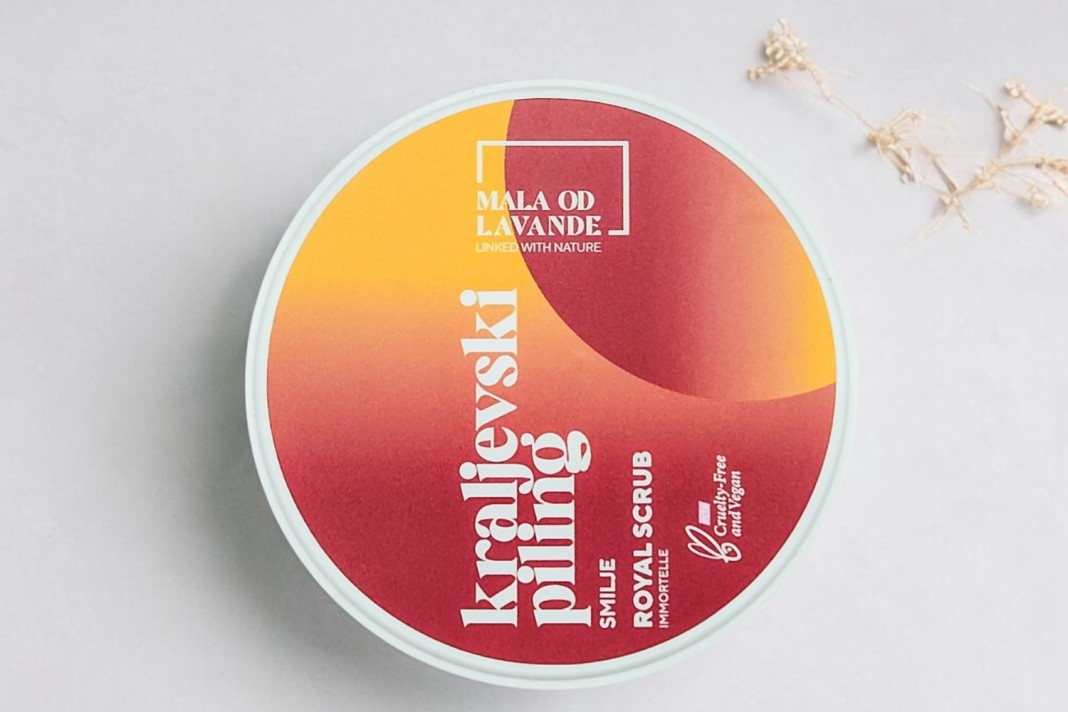Kraljevski peeling od smilja | Prirodna kozmetika Mala od lavande
